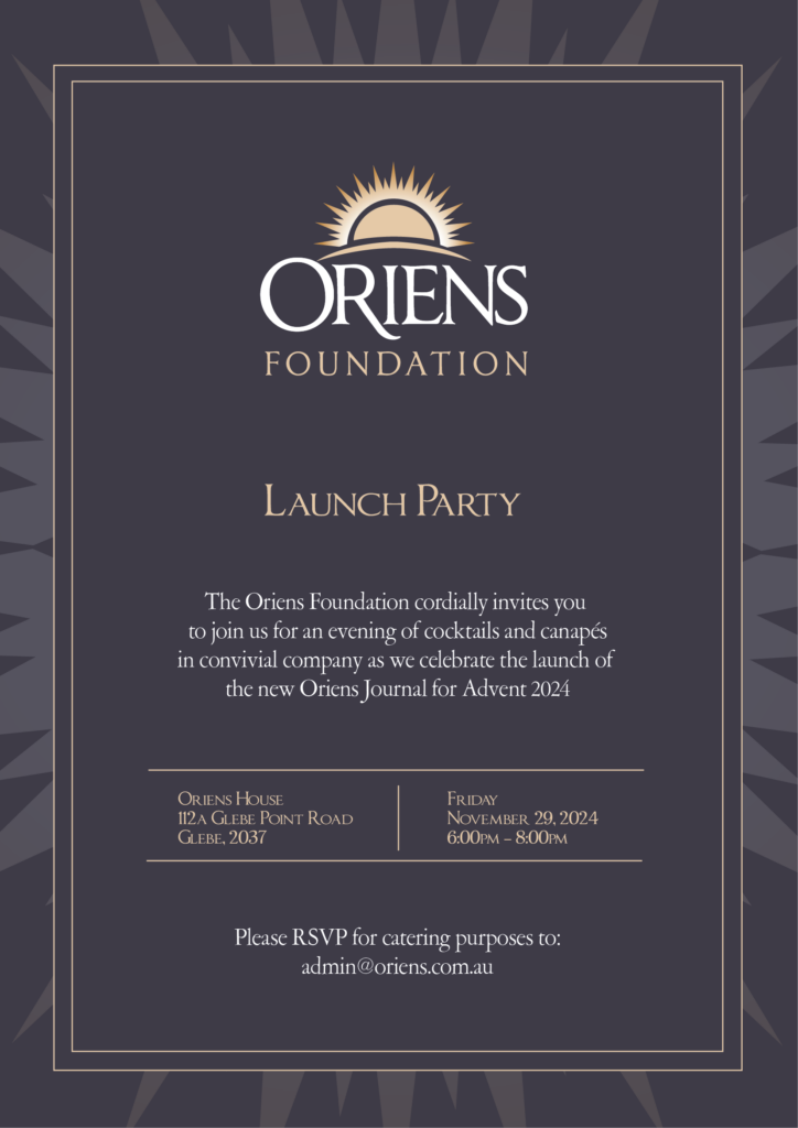 Oriens Journal Launch Event